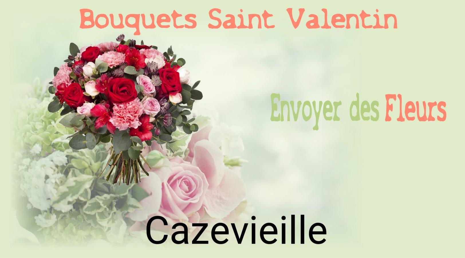 Roses de Saint-Valentin livrées à Cazevieille